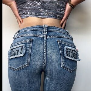 Vintage Women’s Dolce and Gabana Jean capris size 26